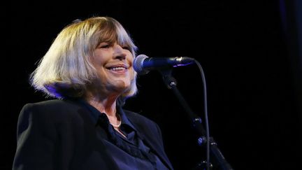 Marianne Faithfull en concert à Paris en novembre 2015.
 (PATRICK KOVARIK / AFP)