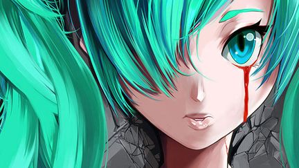 La diva virtuelle Hatsune Miku,
 (YKBX / Théâtre du Chatelet)