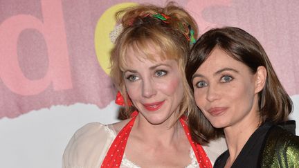 Julie Depardieu et Emmanuelle Béart partagent l'affiche du film "Les yeux jaunes du crocodile"
 (IBOUL/MAXPPP)