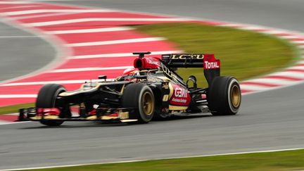 Romain Grosjean (Lotus) (JOSEP LAGO / AFP)