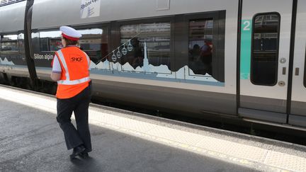 La gare d'Annecy (Haute-Savoie). (PASCAL DELOCHE / GODONG / AFP)