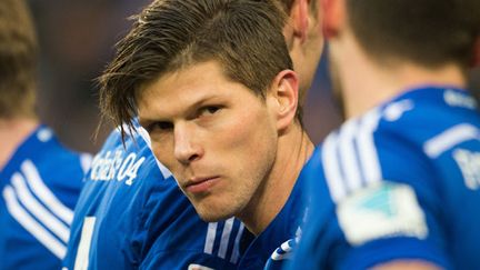 L'attaquant de Schalke 04, Klaas Jan-Huntelaar