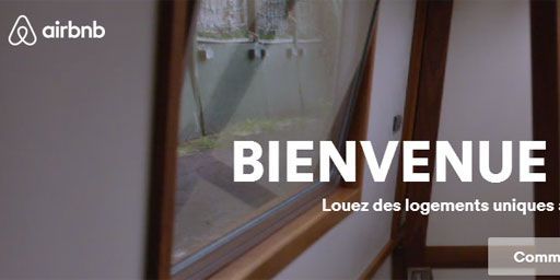 Le site d'Airbnb propose des milliers d'appartements ou de maisons à louer. (DR)