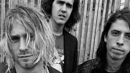 Nirvana : Kurt Cobain, Kris Novoselic et Dave Grohl
 (MaxPPP)