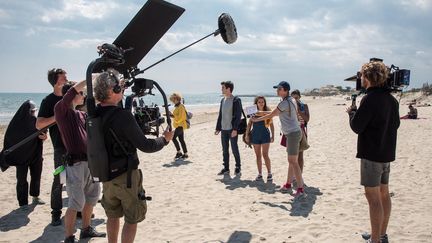 Tournage d'un épisode d'"Un si grand soleil" (pour France 2).
 (Fabien Malot/France Télévisions)