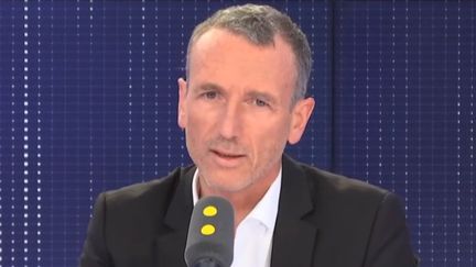 Le PDG de Danone était l'invité de franceinfo mercredi 16 octobre.&nbsp; (FRANCEINFO / RADIOFRANCE)