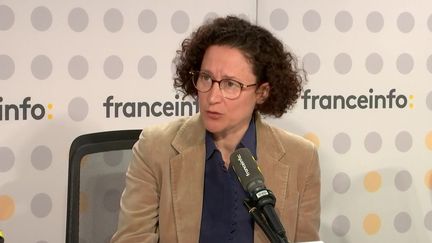 Emmanuelle Wargon, présidente de la Commission de régulation de l’énergie et ancienne ministre chargée du Logement, le 10 janvier 2024 sur franceinfo. (FRANCEINFO / RADIO FRANCE)