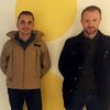 Antoine Brochon&nbsp;et Julien Dittmar, de l'ONG SOS Chrétiens d'Orient, enlevés à Bagdad le 20 janvier 2020 et libérés le 26 mars 2020.&nbsp; (FARIDA NOUAR / RADIO FRANCE)