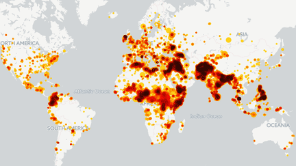 INFOGRAPHIE. La carte interactive de tous les attentats dans le monde depuis le 11-Septembre (NICOLAS ENAULT / CARTO)