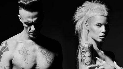 Die Antwoord c'est Ninja et ¥o-Landi.
 (Ross Garrett)