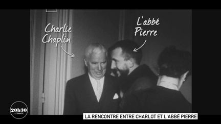 VIDEO. Pourquoi Charlie Chaplin a répondu avec une grosse somme à l'appel de l'abbé Pierre lancé pendant le terrible hiver 1954