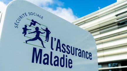 Pancarte "Sécurité Sociale - L'assurance maladie". (AFP)