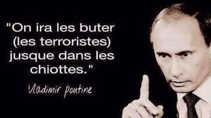 La déclaration la plus célèbre de Vladimir Poutine fait son retour sur les réseaux sociaux seize ans après. (Twitter)