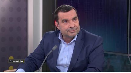 Richard Ramos, député du Loiret et secrétaire général adjoint du MoDem, invité de franceinfo&nbsp;mardi 2 mars. (FRANCEINFO)