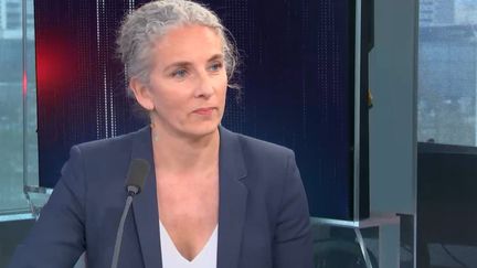 Delphine Batho était l'invitée de franceinfo, mercredi 30 mars 2022. (FRANCEINFO / RADIO FRANCE)