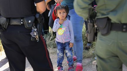 Un de ces centres de rétention pour enfants au Texas, juin 2018.&nbsp; (JOHN MOORE / GETTY IMAGES NORTH AMERICA)