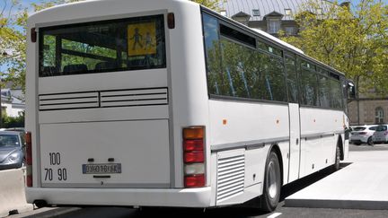 Un bus scolaire. Photo d'illustration. (RICHARD VILLALON / MAXPPP)