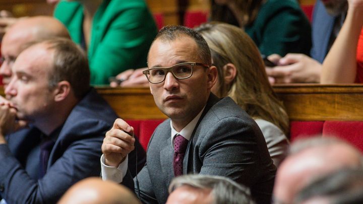 Le député Christophe Naegelen à l'Assemblée nationale le 23 octobre 2018 (AURELIEN MORISSARD / MAXPPP)