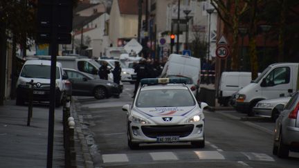 Patrouille à Argenteuil (Val-D'oise) le 25 mars 2016.&nbsp; (CITIZENSIDE / AFP)