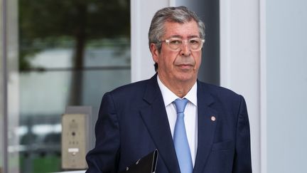 Le maire de Levallois-Perret (Hauts-de-Seine), Patrick Balkany, lors de son procès, le 22 mai 2019. (AFP)