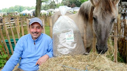 Thierry Benaphtali, l'inventeur de Tonnerre d'engrais.&nbsp; (ISABELLE MORAND / RADIO FRANCE / FRANCE INFO)