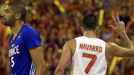 L'Espagne de Navarro a pris sa revanche sur les Bleus de Batum (JAVIER SORIANO / AFP)