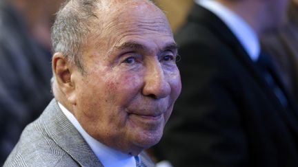 Le milliardaire Serge Dassault, le 17 octobre 2013 &agrave; Paris.&nbsp; (FRANCOIS GUILLOT / AFP)