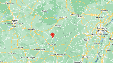 Pour la première fois, des descendants d'un responsable nazis vont assister à la commémoration de la rafle de Pexonne, en Meurthe-et-Moselle, dimanche 27 août 2023. (CAPTURE D'ÉCRAN / GOOGLE MAPS)