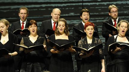 L'Ensemble voval instrumental de Lausanne sous la direction de Michel Corboz à la Folle journée de Nantes, le 31 janvier 2015
 (Franck Dubray  / PHOTOPQR/OUEST FRANCE)