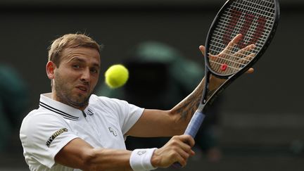 Dan Evans&nbsp;est le tennisman britannique le mieux classé à l'ATP (28e).&nbsp; (ADRIAN DENNIS / AFP)