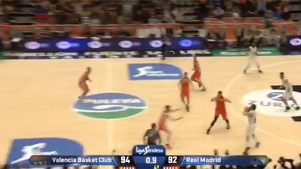 Le basketteur espagnol Sergio Llull a fait plus fort que Stephen Curry