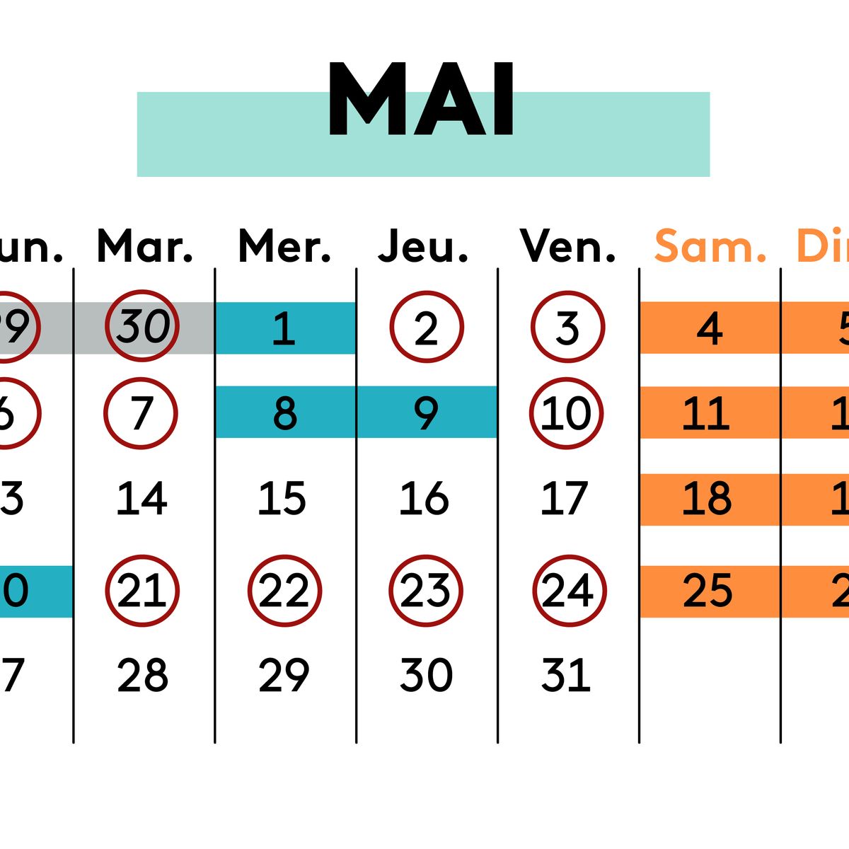 Calendrier 2024 : posez ces 22 jours de congés pour en obtenir 53, voici  les dates à ne pas louper