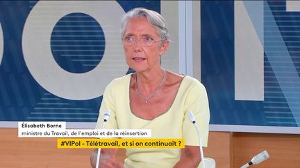 Covid-19 : La ministre du Travail, Élisabeth Borne, estime que le télétravail sera un "acquis" de la crise