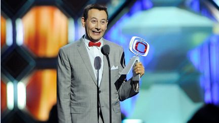 L'acteur américain Paul Reubens, en 2012, à la cérémonie des TV Land Awards à New York (Etats-Unis). (ANDREW H. WALKER / GETTY IMAGES NORTH AMERICA / AFP)