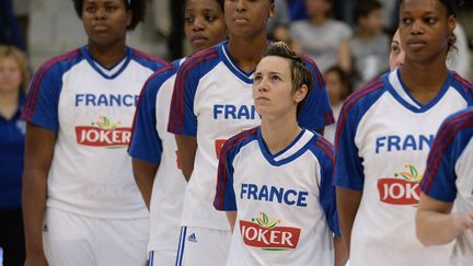 Très concentrées avant cette rencontre décisive pour leur avenir olympiques, les Françaises se sont montrées à la hauteur de l'enjeu (JOSSELIN CLAIR / MAXPPP)