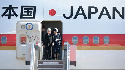 L'empereur Akihito a promis d'honorer ceux qui sont morts dans l'une des batailles les plus meurtrières de la Seconde guerre mondiale. Le Japon avait envahi les Philippines pendant la guerre. Akihito, 82 ans, a rendu hommage aux victimes japonaises et non japonaises de la guerre, un pilier de son règne de près de trois décennies, baptisé Heisei ou «accomplissement de la paix». (TED ALJIBE / AFP)