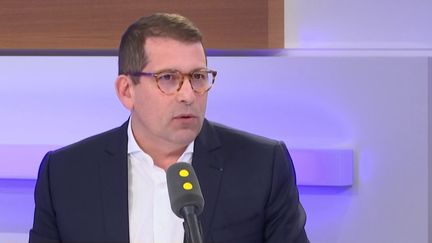 François Beharel, le président de Randstad en France. (FRANCEINFO / RADIOFRANCE)