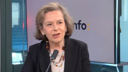 Françoise Benhamou, co-présidente du Cercle des économistes, invitée de franceinfo le 6 mai 2022 (FRANCEINFO / RADIO FRANCE)