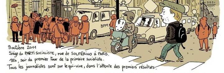 Extrait de planche non publiée
 (Mathieu Sain / Dargaud)