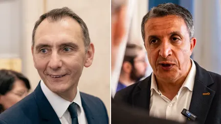 Laurent Jacobelli avait provoqué Belkhir Belhaddad, en octobre 2023 à Hayange en Moselle. (ALEXIS SICARD / HUGO AZMANI / MAXPPP)