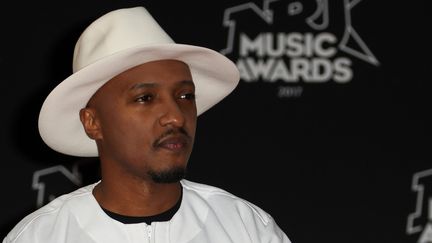 Le chanteur français Soprano aux NRJ Music Awards, le 4 novembre 2017 à Cannes
 (Valéry Hache / AFP)