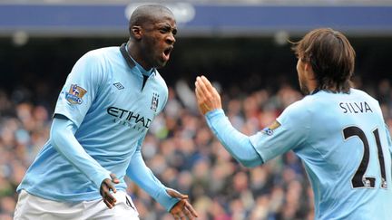 Yaya Touré et David Silva (Manchester City)