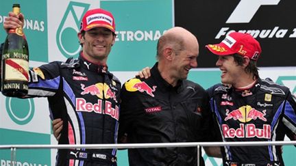 Webber - Newey - Vettel - Red Bull