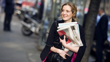 La d&eacute;put&eacute;e-maire UMP de Longjumeau, Nathalie Kosciusko-Morizet, le 29 mars 2012 &agrave; Paris. (LIONEL BONAVENTURE / AFP)