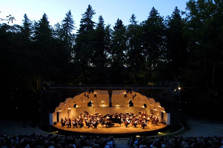 Le Festival de la Roque d'Anthéron (ici en 2005) où se produira Bertrand Chamayou les 23 et 24 juillet.
 (PHOTOPQR/LA PROVENCE Franck PENNANT )