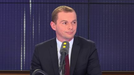 Olivier Dussopt, secrétaire d'État auprès du ministre de l'Action et des Comptes publics.&nbsp; (FRANCEINFO / RADIOFRANCE)