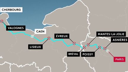 Ligne Paris-Caen-Cherbourg : les usagers excédés par les retards