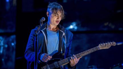 Le chanteur Pete Doherty, le 10 novembre 2017. (DAFYDD OWEN / MAXPPP)