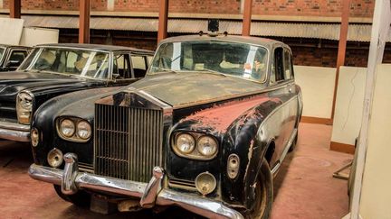 La Rolls Royce Phantom V du roi Mutesa II était entreposée au musée national ougandais mais n'a jamais été exposée au public. (Capture d'écran du Mail & Guardian)