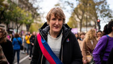 L'élue parisienne Alice Coffin le 19 novembre 2022 (XOSE BOUZAS / HANS LUCAS)